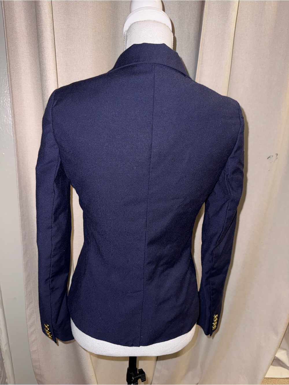 Ralph Lauren Navy Blazer with Gold Buttons - Picture 2 of 6
